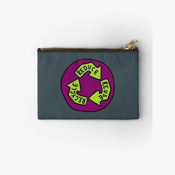 Item preview, Reduce, Re-Use, Recycle - Purple & Green designed and sold by MOREDANKMEMES.