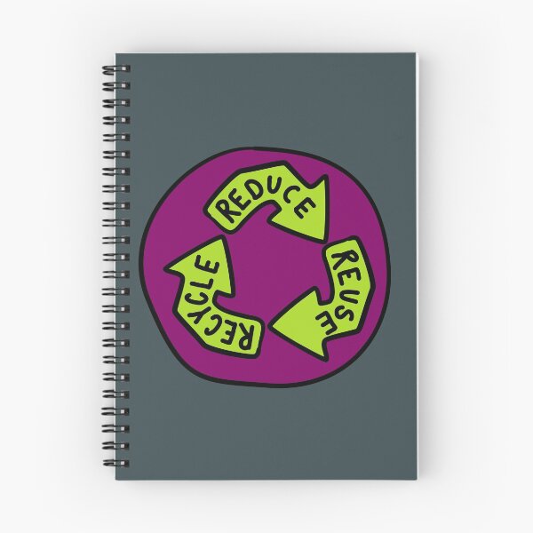 Item preview, Reduce, Re-Use, Recycle - Purple & Green designed and sold by MOREDANKMEMES.