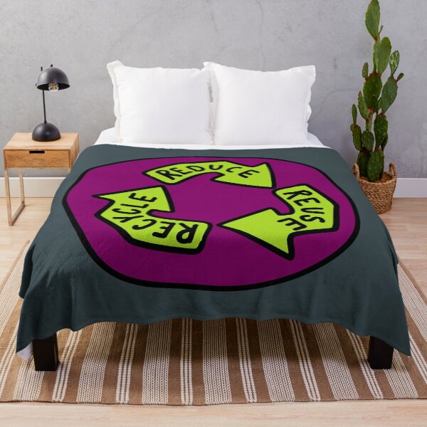 Item preview, Reduce, Re-Use, Recycle - Purple & Green designed and sold by MOREDANKMEMES.