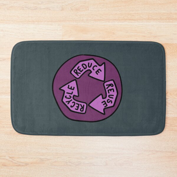 Item preview, Reduce, Re-Use, Recycle - Purple designed and sold by MOREDANKMEMES.