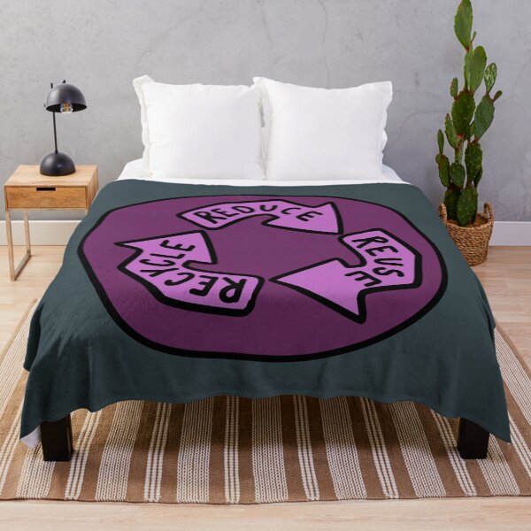 Item preview, Reduce, Re-Use, Recycle - Purple designed and sold by MOREDANKMEMES.