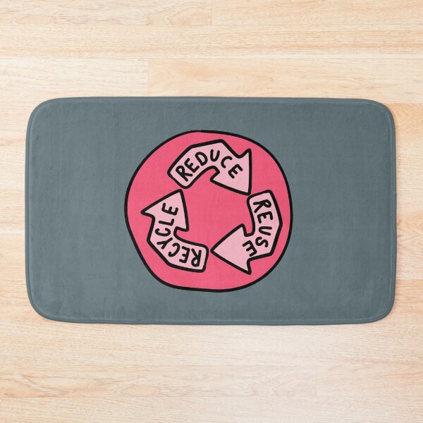 Item preview, Reduce, Re-Use, Recycle - Pink designed and sold by MOREDANKMEMES.