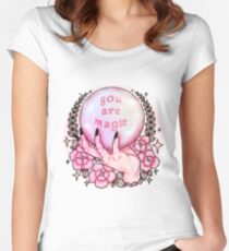 You Are Magic *pink* Fitted Scoop T-Shirt
