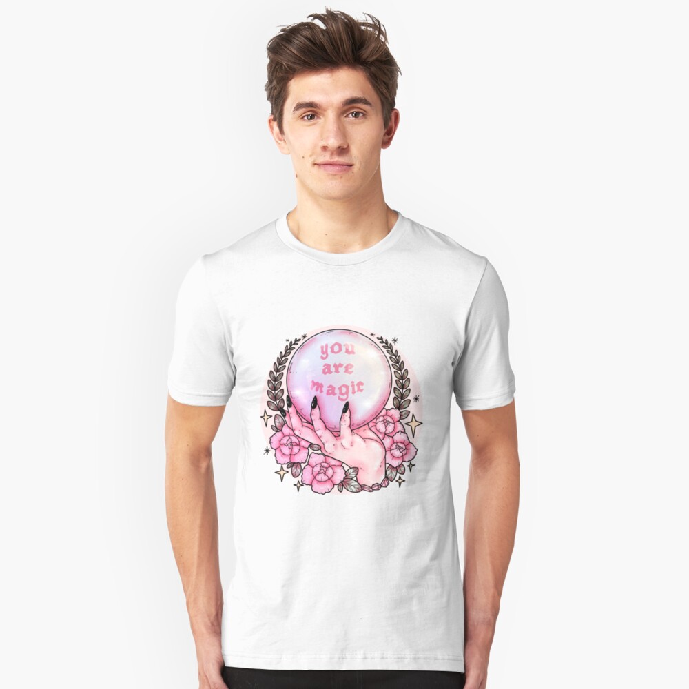 You Are Magic *pink* Slim Fit T-Shirt