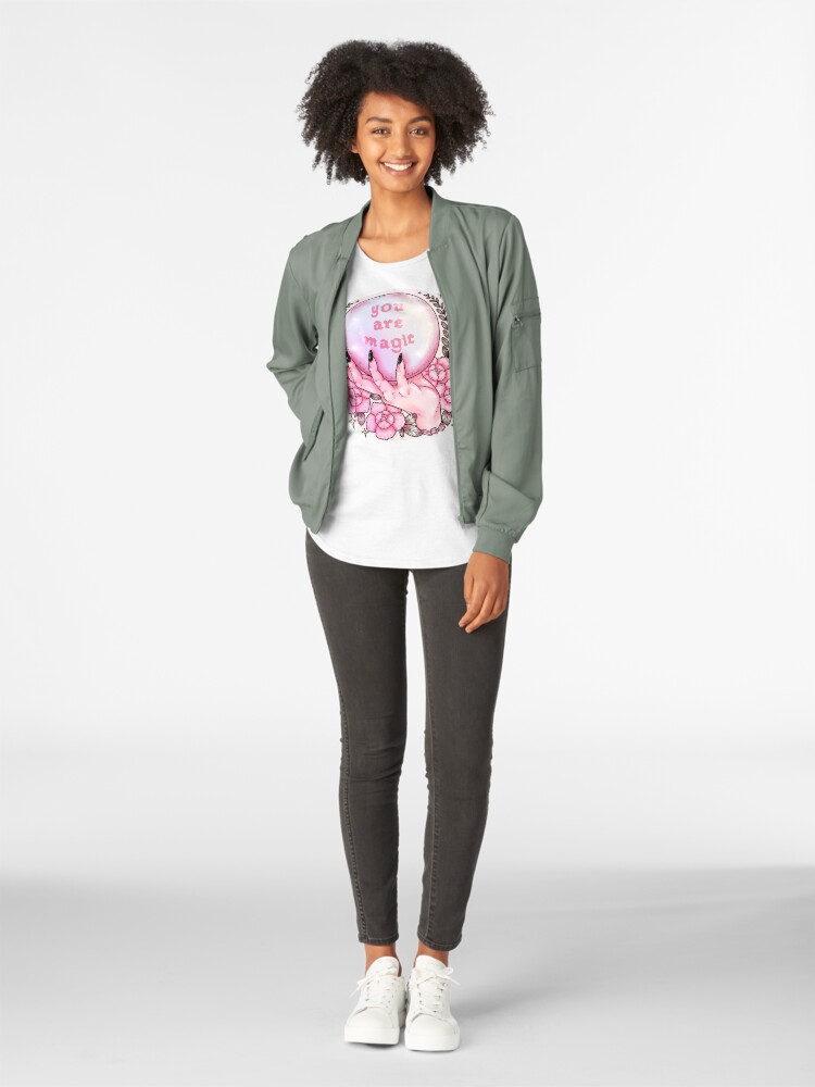 Alternate view of You Are Magic *pink* Premium Scoop T-Shirt