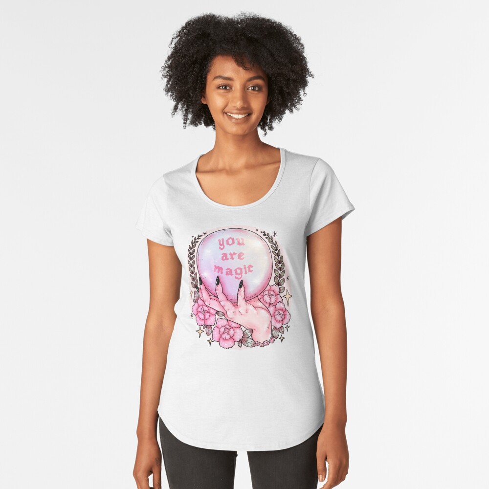 You Are Magic *pink* Premium Scoop T-Shirt