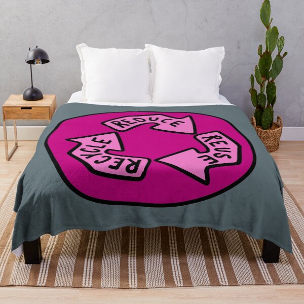 Item preview, Reduce, Re-Use, Recycle - Magenta designed and sold by MOREDANKMEMES.