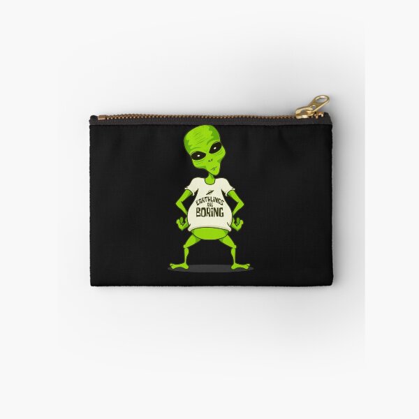 Item preview, Earthlings Are Boring  designed and sold by GnarlyGatorTees.