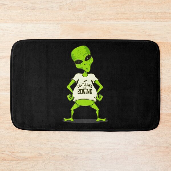Item preview, Earthlings Are Boring  designed and sold by GnarlyGatorTees.