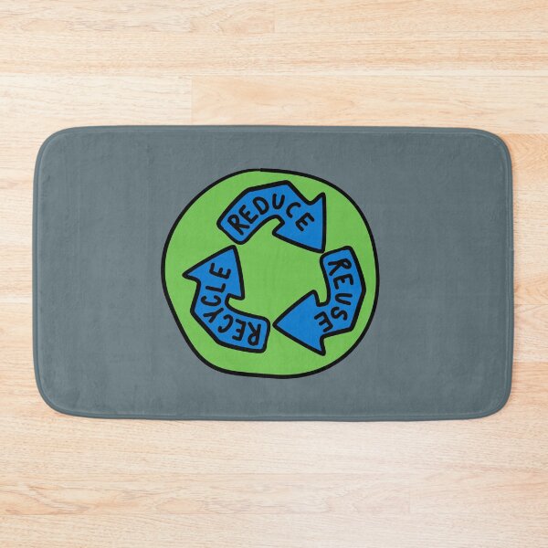 Item preview, Reduce, Re-Use, Recycle - Green & Blue designed and sold by MOREDANKMEMES.
