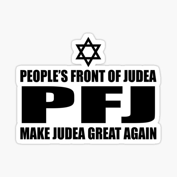 People/'s Front of Judea turnbeutel vida judäische del frente popular brian Judea