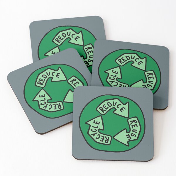 Item preview, Reduce, Re-Use, Recycle - Green  designed and sold by MOREDANKMEMES.