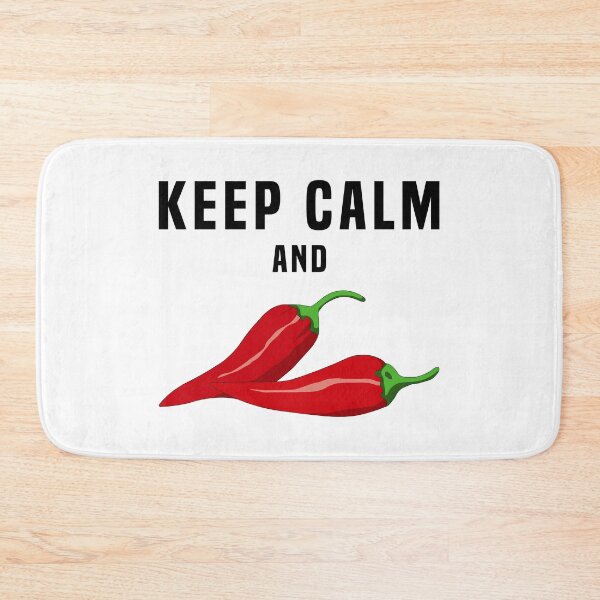 Item preview, Keep Calm and Hot Pepper designed and sold by fourretout.