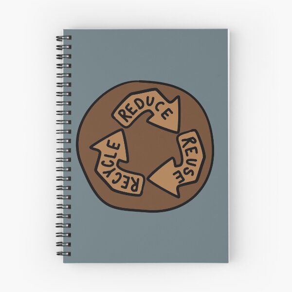Item preview, Reduce, Re-Use, Recycle - Coffee Brown designed and sold by MOREDANKMEMES.