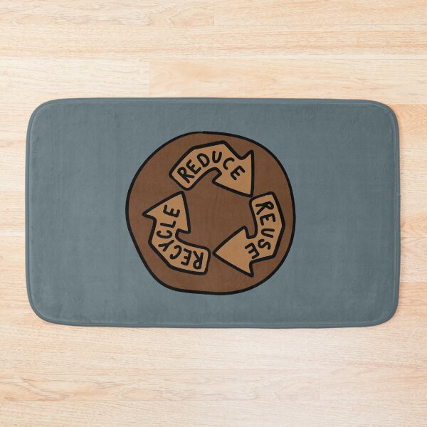 Item preview, Reduce, Re-Use, Recycle - Coffee Brown designed and sold by MOREDANKMEMES.