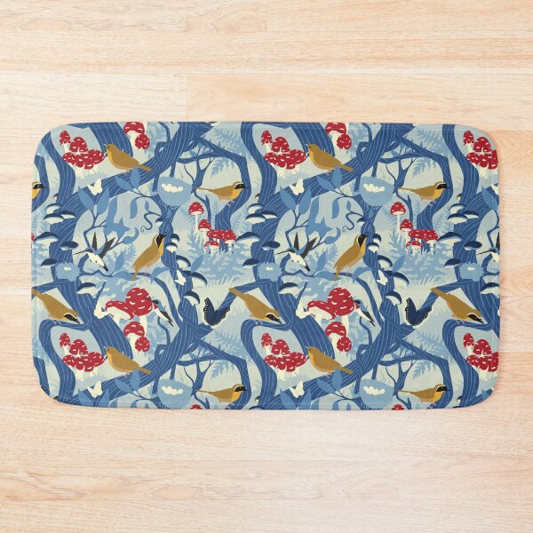 Item preview, North American Forest Pattern (Blues) designed and sold by JadaFitch.