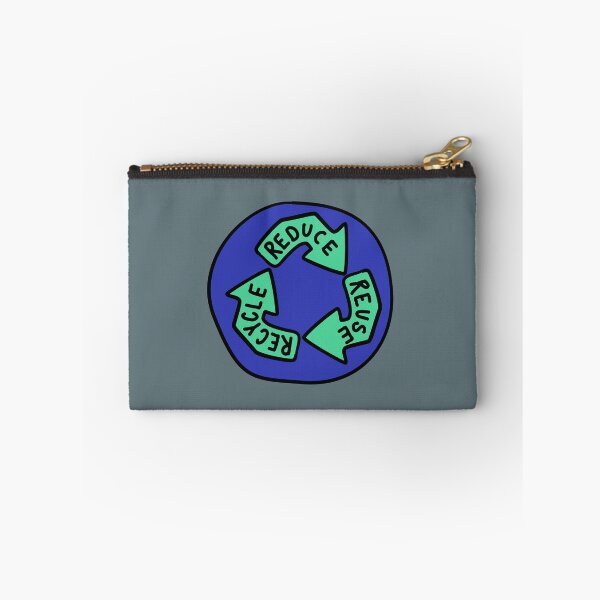 Item preview, Reduce, Re-Use, Recycle - Blue & Teal designed and sold by MOREDANKMEMES.