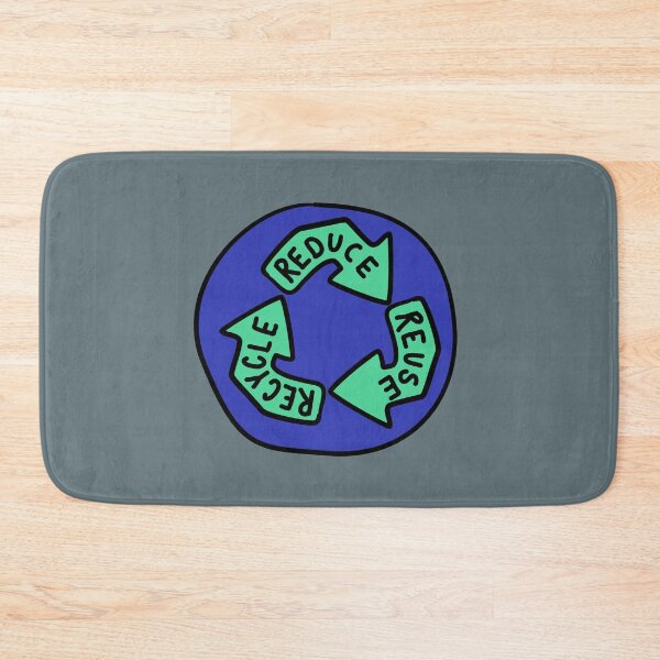 Item preview, Reduce, Re-Use, Recycle - Blue & Teal designed and sold by MOREDANKMEMES.
