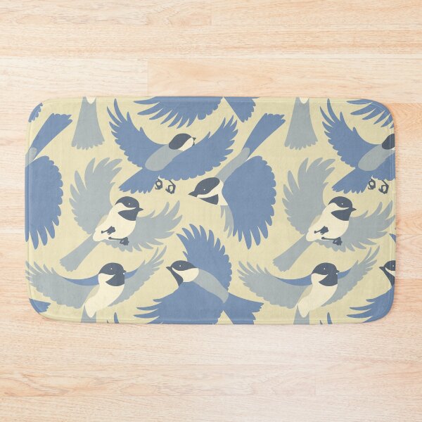 Item preview, Chickadees in Blue designed and sold by JadaFitch.