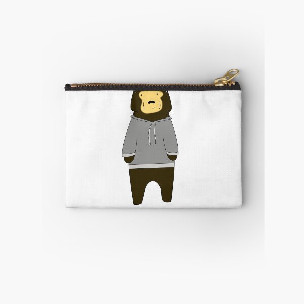 Item preview, Hoodie Bear grey designed and sold by Madelyn Davidson.