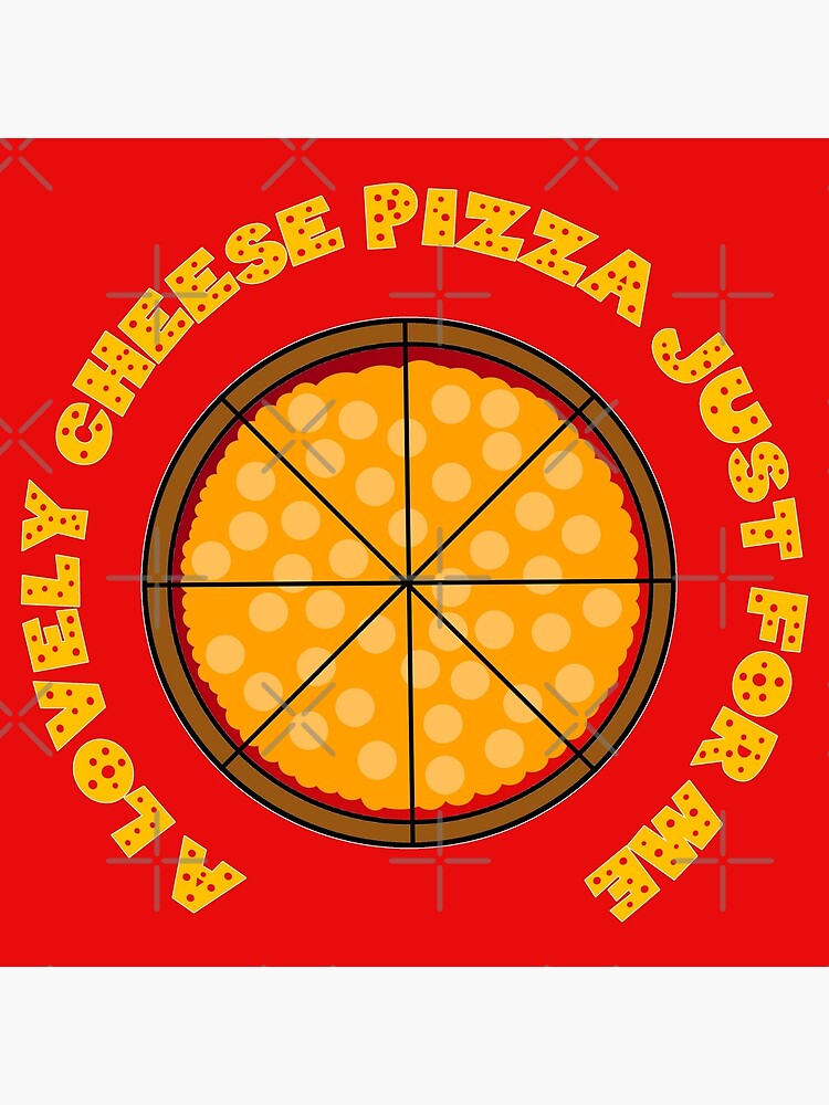 "Home Alone Cheese Pizza" Poster by NerdTimeLucky Redbubble