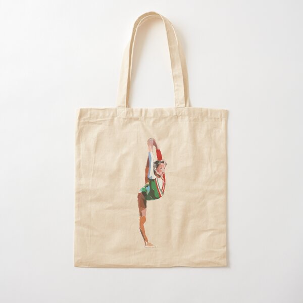 Hungarian Gymnast, Henrietta Onodi Cotton Tote Bag