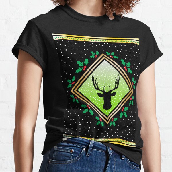 Herne the Hunter - Snowy Night Fresco Classic T-Shirt