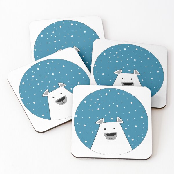 Item preview, Winter polar bear designed and sold by VroniOtt.