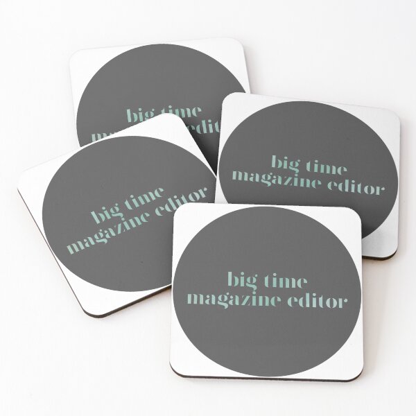 Item preview, big time magazine editor designed and sold by saamcmrn.