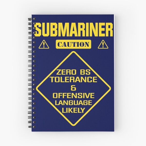 Item preview, Submariner Warning designed and sold by RelevantArt.
