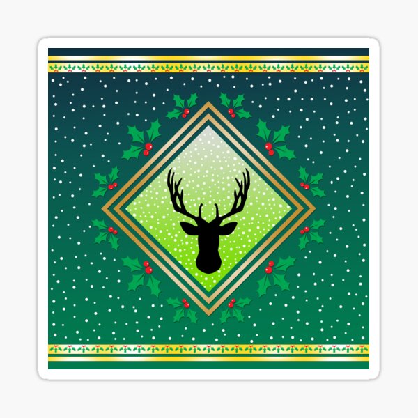 Herne the Hunter - Wildwood Green Fresco Sticker