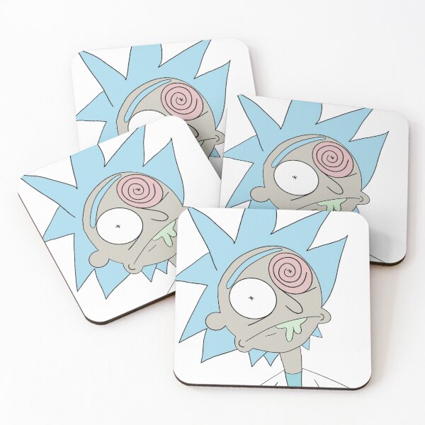 Rick Sanchez Coasters (Set of 4)
