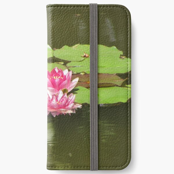 Wonderful Water Lilies iPhone Wallet