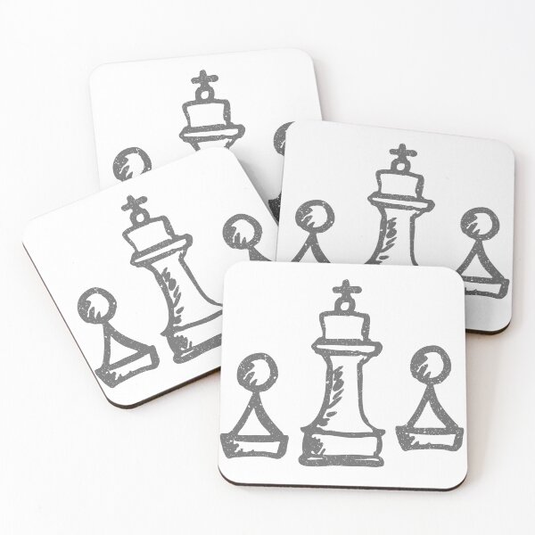 Item preview, A King Amongst Men Chesspiece designed and sold by modernzen.