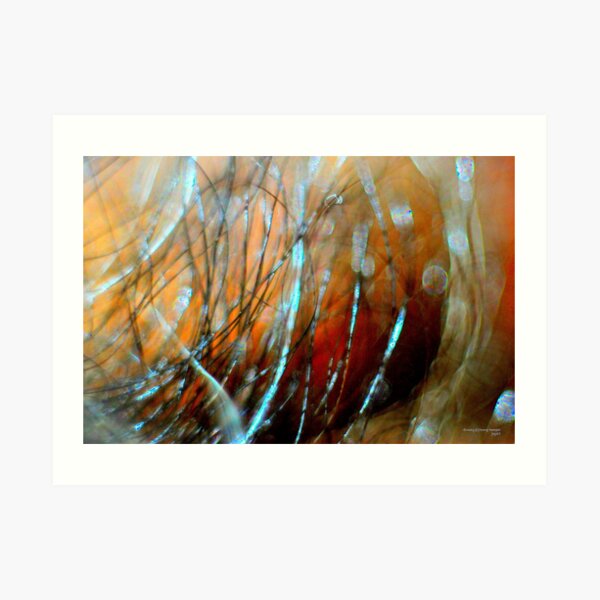 Fireside Snow Fall Art Print