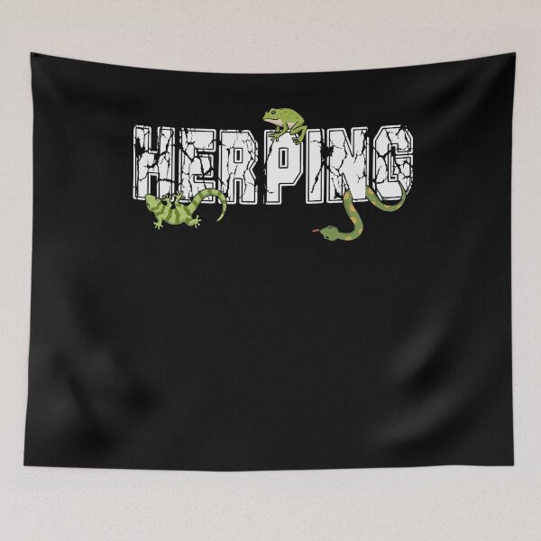 Item preview, Herpetology Tshirt Reptiles Snake Zoology Frog Gecko Herping T-Shirt designed and sold by DSWShirts.