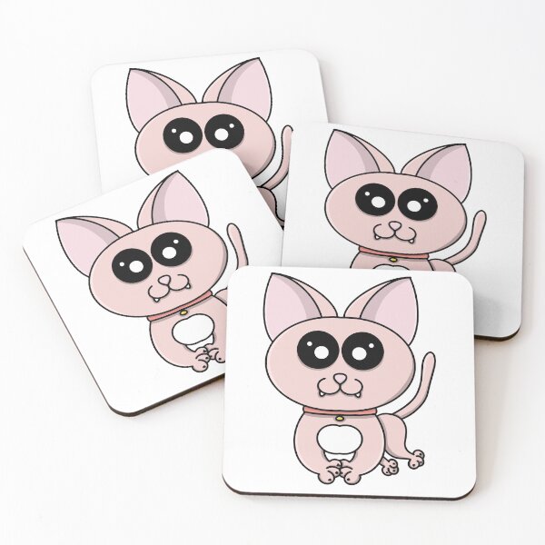 Item preview, Cute Pink Cat designed and sold by Yaad.