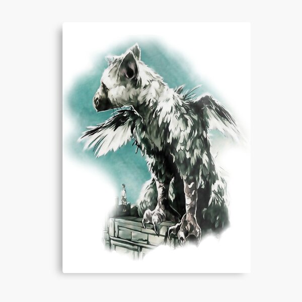 The Last Guardian - Vinyl Art Metal Print