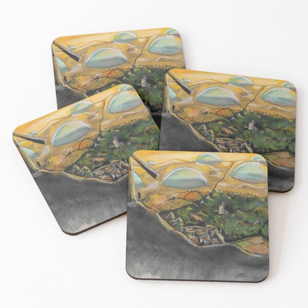 The End Coasters (Set of 4)