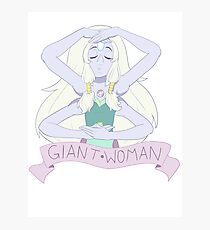 Giant Woman Photographic Print