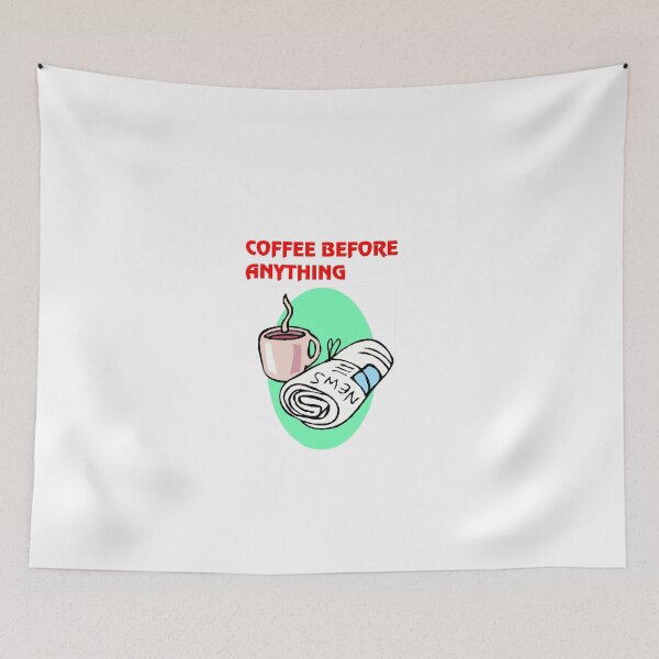 Item preview, Coffee Before Anything designed and sold by ROBERTDBROZEK.