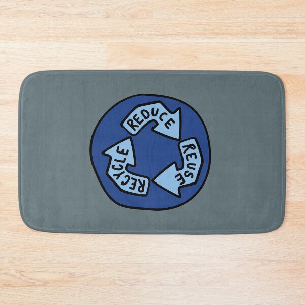 Item preview, Reduce, Re-Use, Recycle - Blue designed and sold by MOREDANKMEMES.