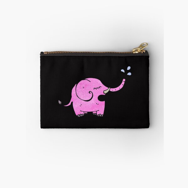 Item preview, Pink Elephant Splash Pet Funny Happy Sarcastic Cute Inspirational Spiritual Animal Birthday Gift designed and sold by EpsilonEridani.