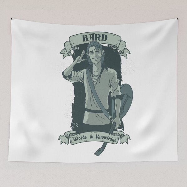 Item preview, Bard from the Middle Ages designed and sold by emphatic.