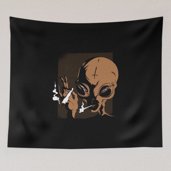 Item preview, alien smoking  designed and sold by pirminio.