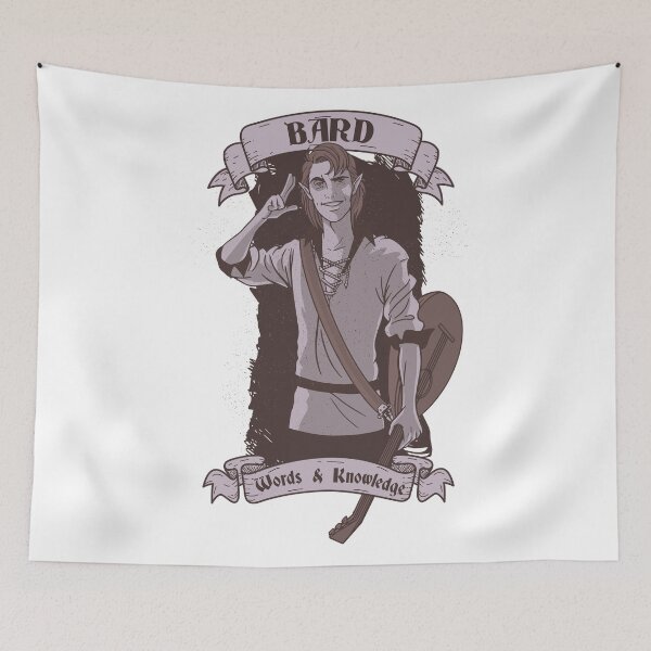 Item preview, Bard from the Middle Ages designed and sold by emphatic.