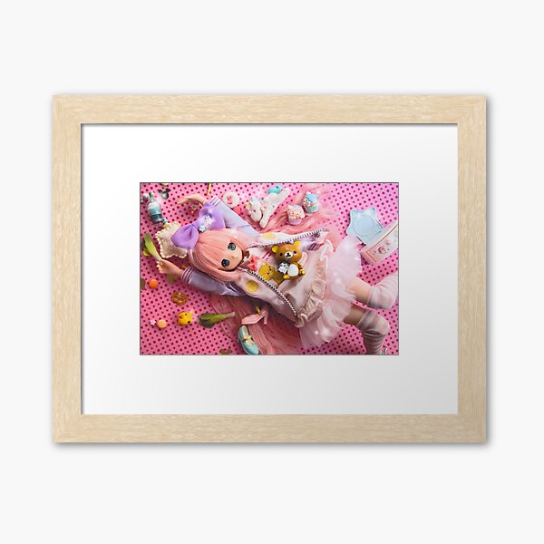 Fairy Kei heaven · Lily Framed Art Print
