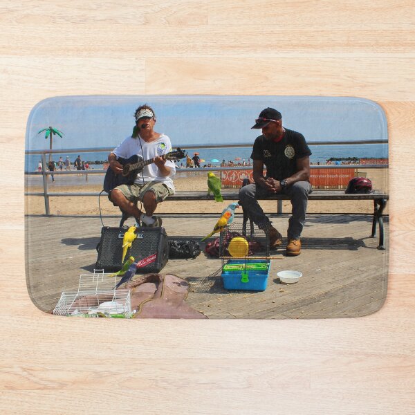 Item preview, Busking On Coney Island designed and sold by BritishYank.