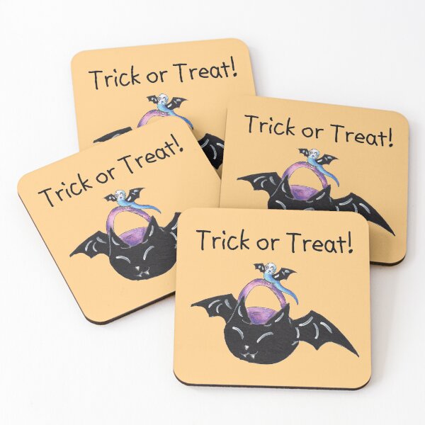 Item preview, Blue Trick or Keet (With Text) designed and sold by KOKeefeArt.