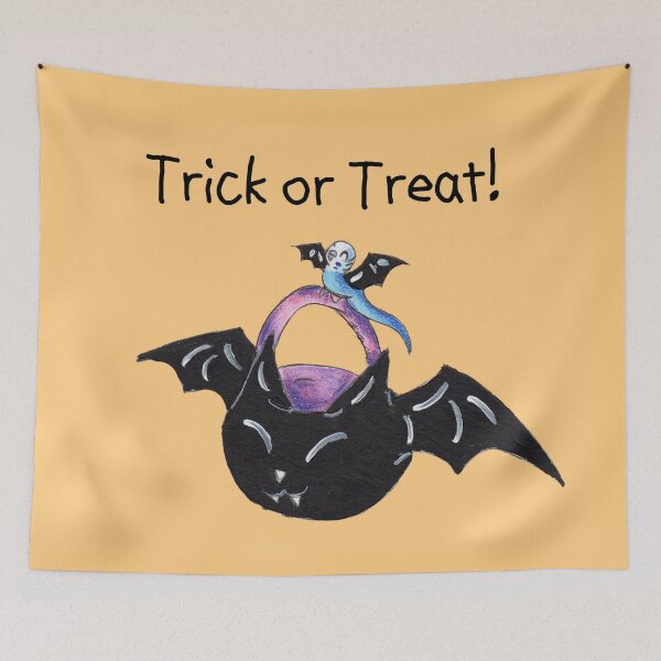 Item preview, Blue Trick or Keet (With Text) designed and sold by KOKeefeArt.